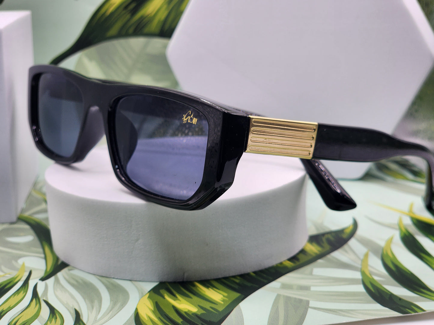 "MEN BLACK SUNGLASSES"